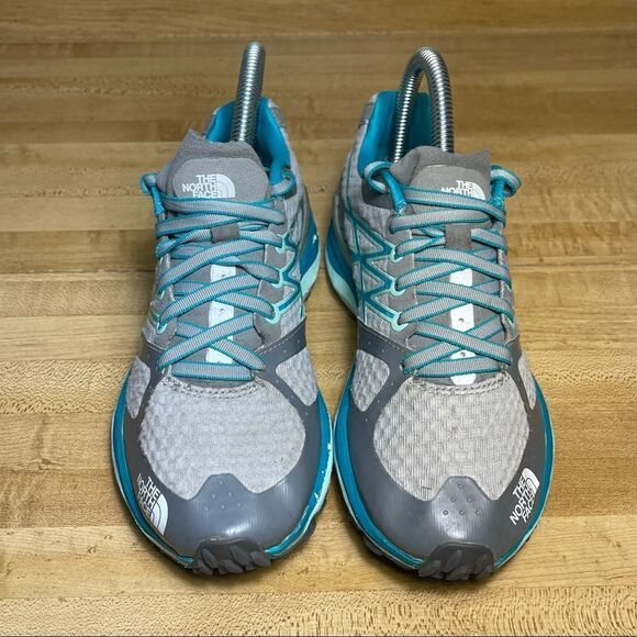 North Face Ultra TR Running Shoes Vibram hiking Athletic Sneakers Size 6 Blue - Picture 4 of 11